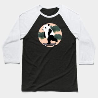 Easy ride with panda Baseball T-Shirt